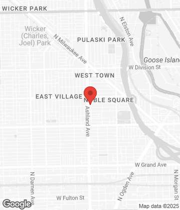 Map of 925 N Ashland Ave, Chicago, IL 60622
